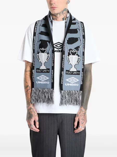 Fular Umbro cu franjuri negru