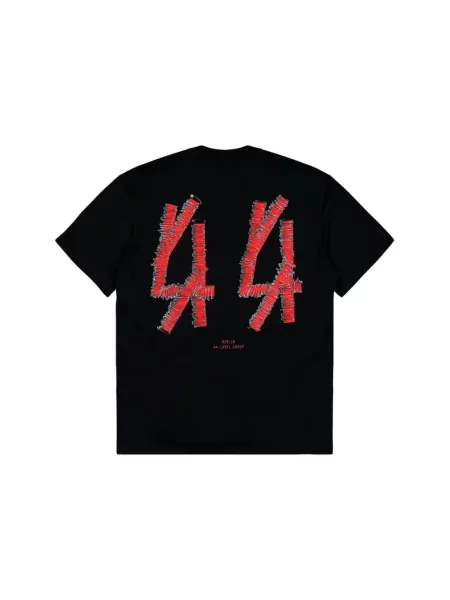 Koszulka 44 Label Group klasyczna czarna
