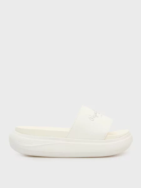 Шльопанці Pepe Jeans білі