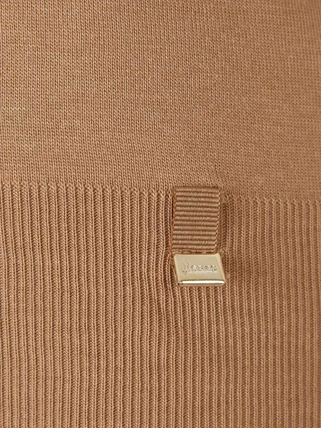 Kołnierzykowy top Herno brązowy