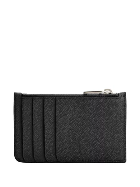 Кожено портмоне Tod's черно