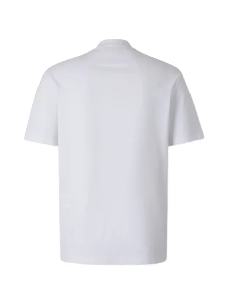 Tricou Brioni cu autograf alb