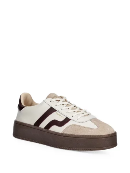Sneakerși Gant cu platformă alb