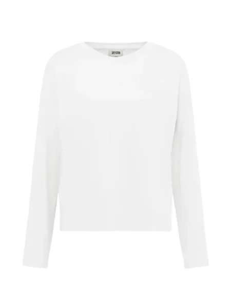 Pulover Drykorn lung alb