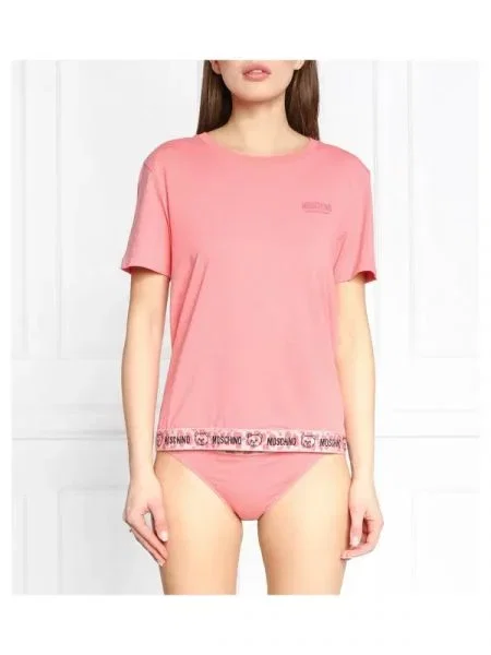 Moschino Underwear Póló rózsaszín