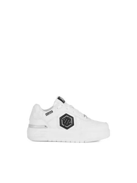 Sneakersy Philipp Plein białe