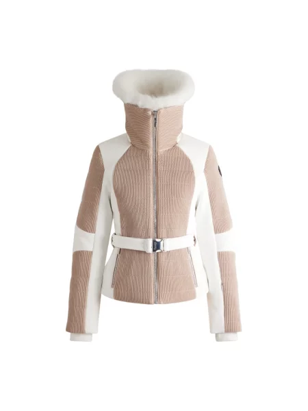 Kurtka narciarska Fusalp beżowa