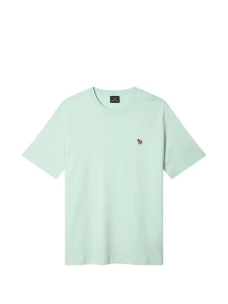 Tricou Ps Paul Smith cu model zebră cu autograf verde