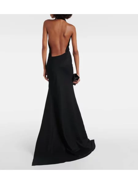 Rochie Maticevski drapată negru