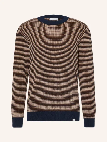 Nowadays Sweter blau beżowy