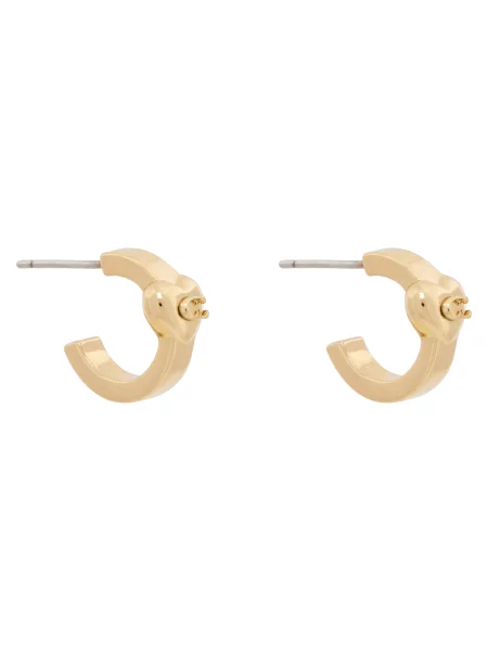 Серьги Coach золотые