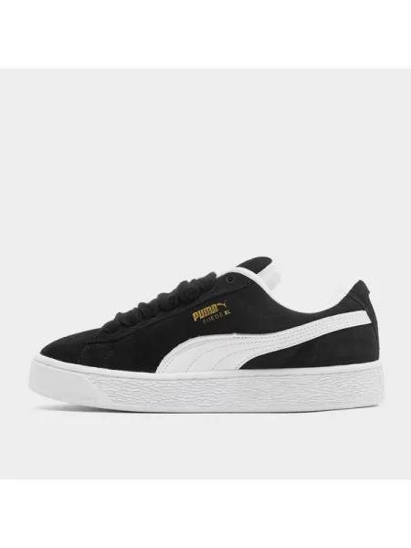 Kožené sneakers boty Puma Suede XL černá