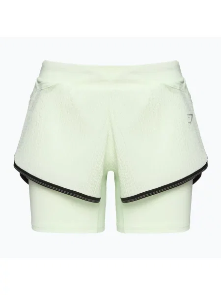 Pantaloni scurți de antrenament pentru femei Gymshark Speed green verde