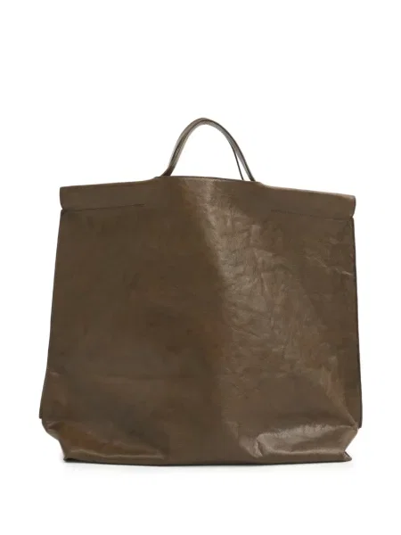 Geantă shopper Bea Mombaers din piele maro