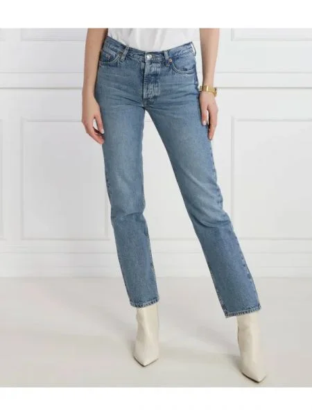 Samsøe Samsøe Blugi Susan albastru