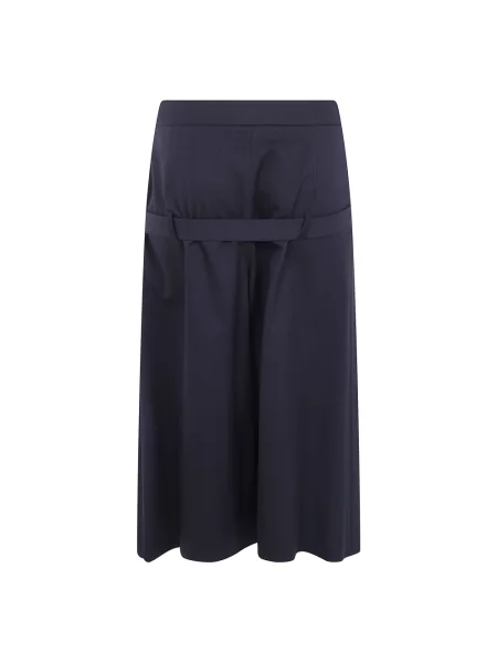 Spódnica-szorty Ann Demeulemeester wełniane czarne
