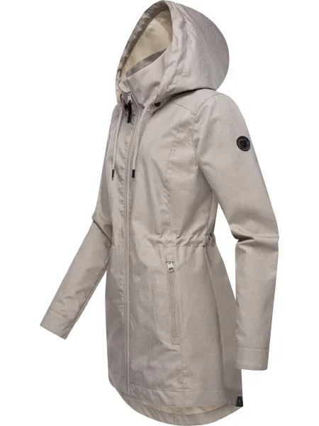 Ragwear Palton funcțională Dakkota II bej închis negru