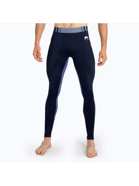 Tréninkové legíny Venum Tempest Spats navy blue modré