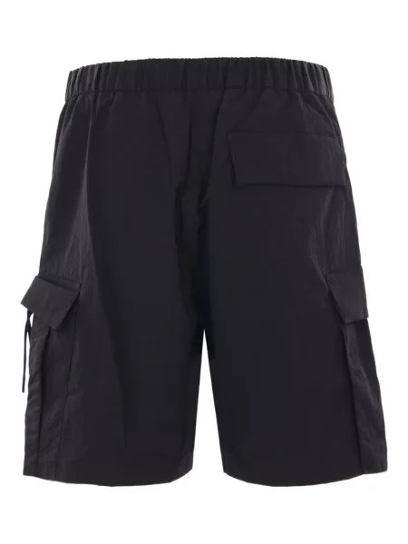 Pantaloni scurți cargo Herno negru