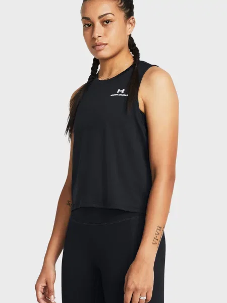 Укорочений спортивний топ Under Armour чорний