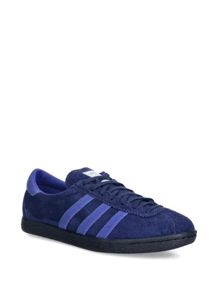 Pantaloni Adidas de catifea cord cu imagine roșu