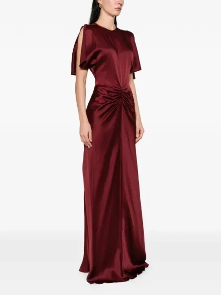 Maxi rochie maxi Victoria Beckham de costum roșu