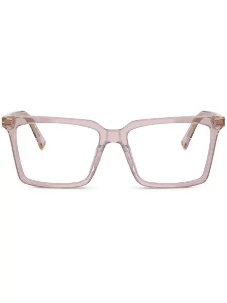 Pravokutne sunčane naočale Miu Miu Eyewear ljubičasta