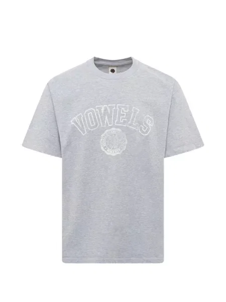 Tricou Vowels gri