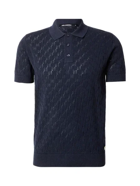 Karl Lagerfeld Pulover închis albastru