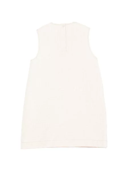 Rochie din denim copii Fendi