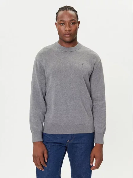 Calvin Klein Jeans Džemper siva