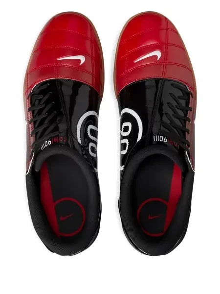 Papuci Nike cu șireturi din dantelă cu imagine alb