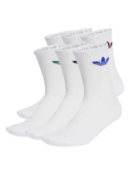 ADIDAS ORIGINALS Șosete Trefoil Cushion albastru regal / verde închis / roșu burgundy alb