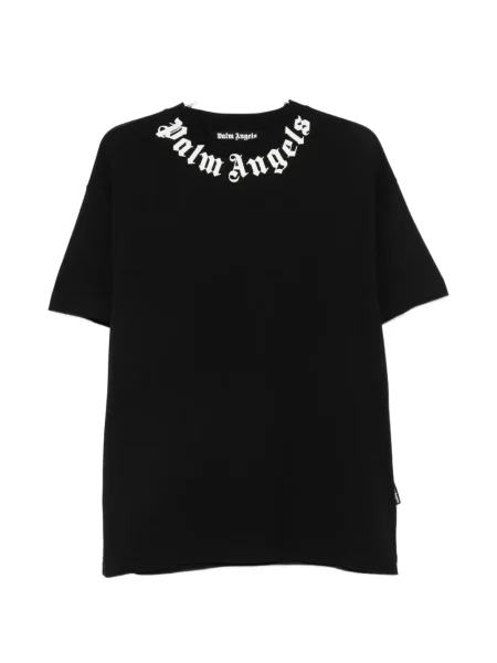 Tricou Palm Angels cu imagine negru