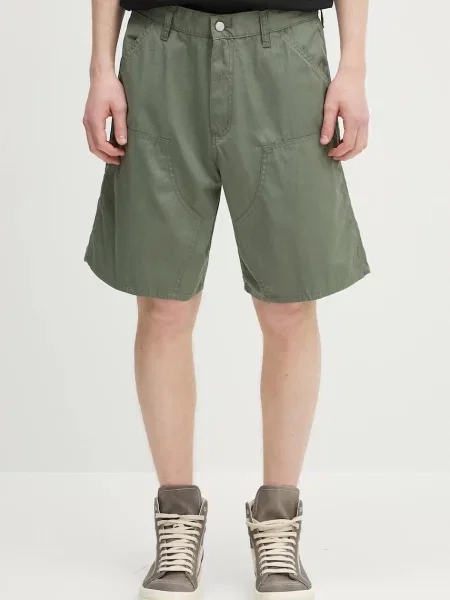Carhartt WIP pantaloni scurți Double Knee Short verde