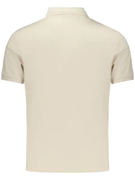 Tricou polo Calvin Klein clasic bej
