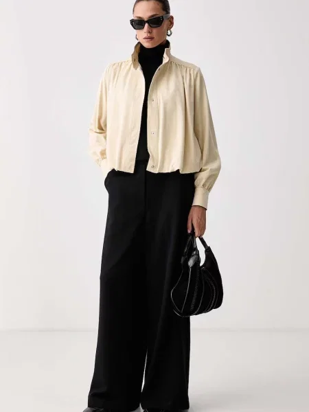 Weekend Max Mara гольф з додаванням шовку WKDKIKU