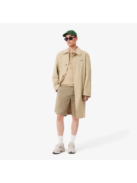 Сhinosy Lacoste beżowe
