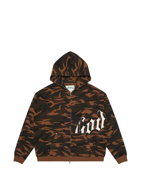 Trening Godspeed cu imagine cu model camuflaj maro