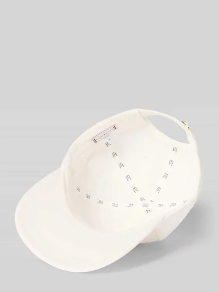 Tommy Hilfiger Czapka z daszkiem Th Elevated Chic Cap biały