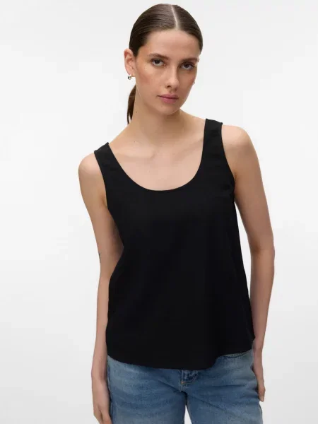VERO MODA Top VMMYMILO' čierna