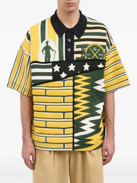 Tricou polo Pdf galben