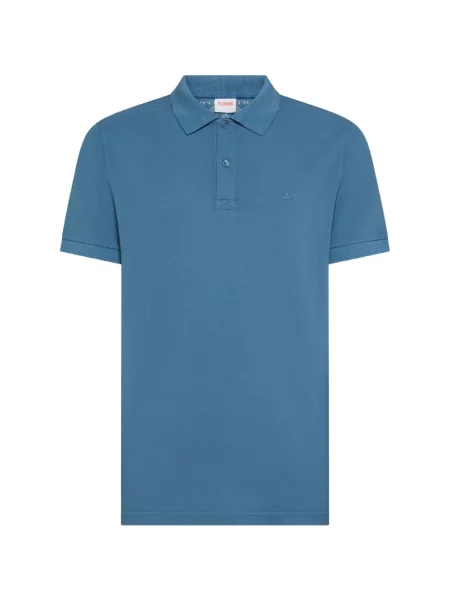 Polo Sun68 με κέντημα μπλε
