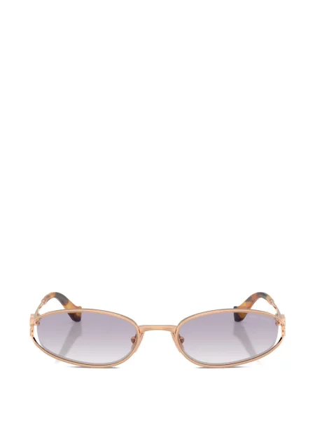 Ochelari de soare Miu Miu Eyewear cu autograf roz