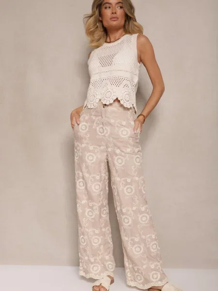 Pantaloni Issedi bej