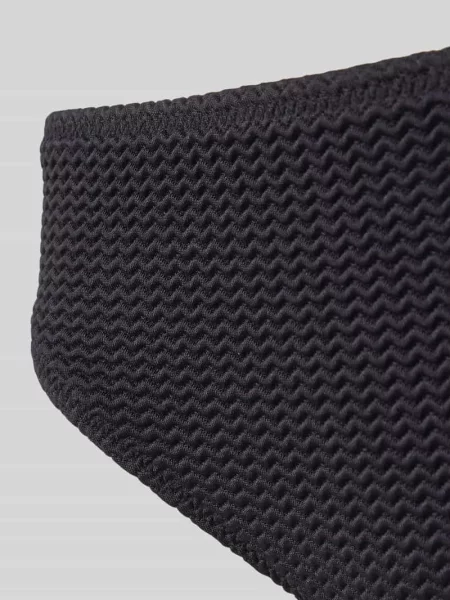 Figi bikini z elastycznym pasem Seafolly czarny
