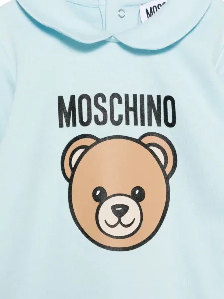 Piżama dziecięca Moschino niebieska