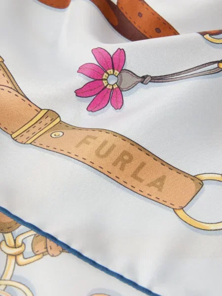 Fular Furla albastru