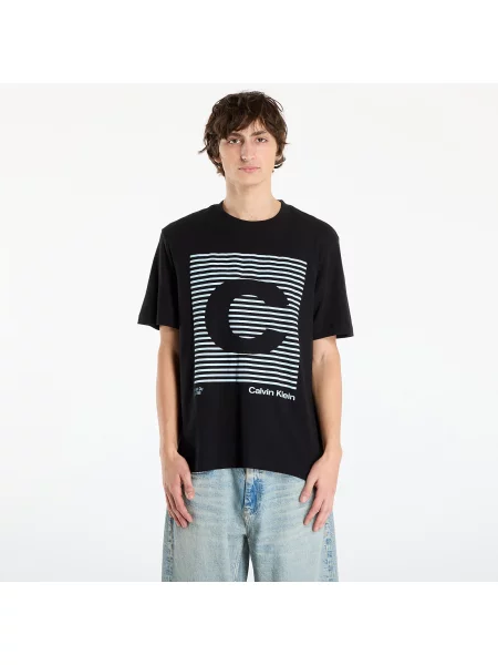 Tricou Calvin Klein Jeans Ss Io Ck Speaker Graphic Tee Black XL negru