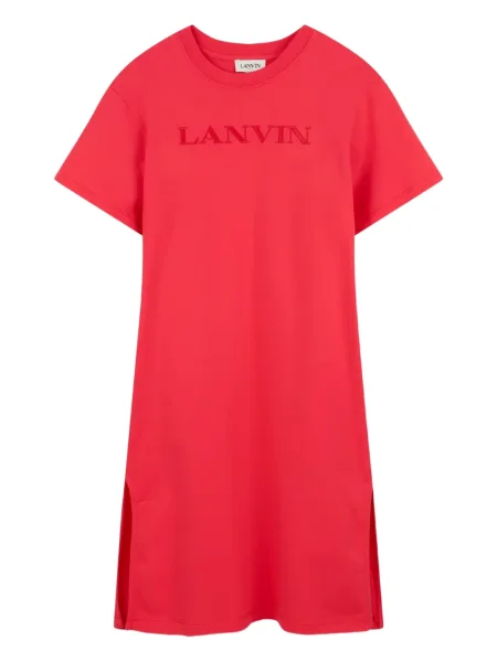 Sukienka dziecięca Lanvin Enfant czerwona